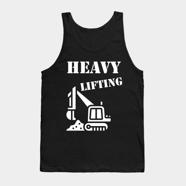 Heavy Lifting Tank Top by OakIslandMystery